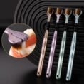 3 Sided Soft Bristles Toothbrush Non Slip Deep Cleaning Triple Head Tooth Brush Soft Toothbrushes for Adults and Kids Pa