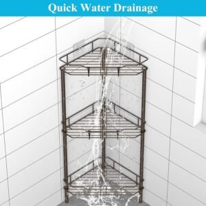 3 Tier Multipurpose Organizer for Kitchen & Bathroom (With screw hooks) - Best Price in Pakistan