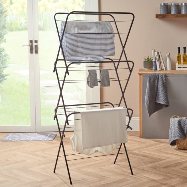 3 Tier Zigzag Shape Cloth Drying - with Cash on Delivery