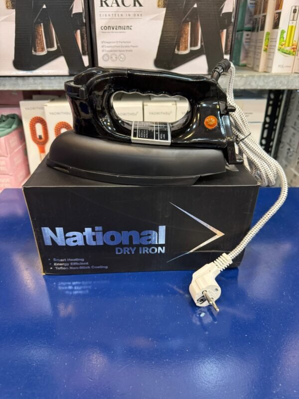 400W Dry Iron Heavy Weight - Black Electric Iron