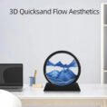 3D Hourglass Quicksand Moving Sand Art - Durable Design