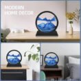 3D Hourglass Quicksand Moving Sand Art - Durable Design