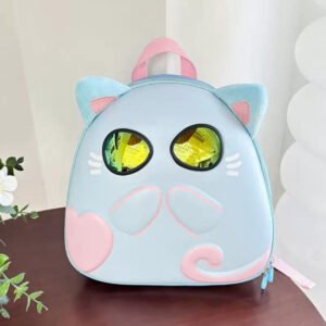 3D Kitty Glow Eyes Bag Random Colours - Best Price in Pakistan
