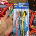 3pcs wire brush - High Quality