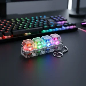 4 Key Mechanical Keyboard Fidget Keychain 1 Piece - Best Price in Pakistan