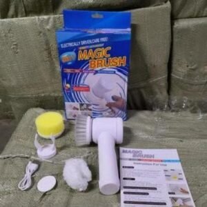 5-in-1 rechargeable rechargeable cleaning brush set