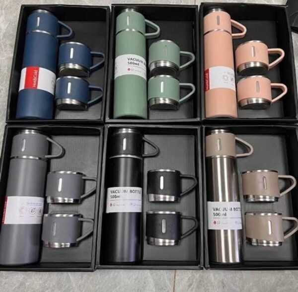 500 ML Stainless Steel Vaccum Flask - Best Price in Pakistan
