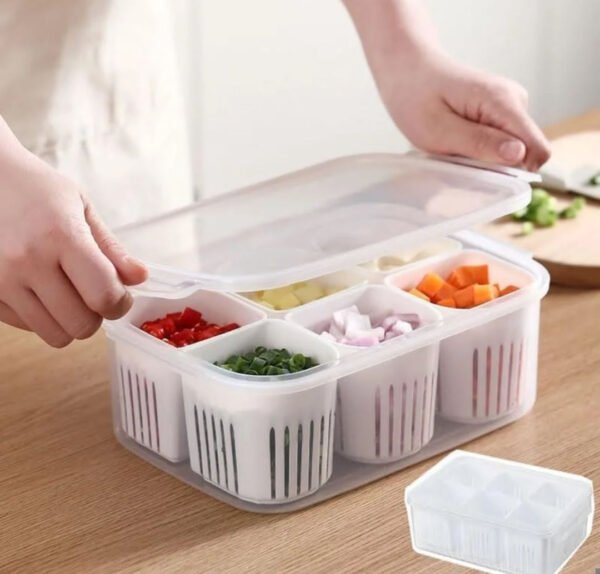 6-In-1 Kitchen Storage Box - High Quality