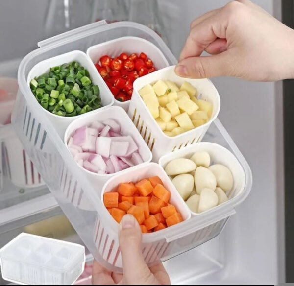 6-In-1 Kitchen Storage Box - High Quality