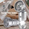 6 in 1 compact outdoor Light camping lantern with fan
