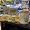 6pcs Glass and 1pcs Jug Set with Box Packing - with Cash on Delivery