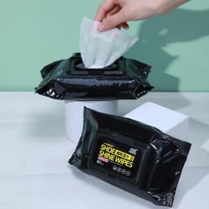 80 Pcs Shoes Shine Wipes (Imported China) - with Cash on Delivery
