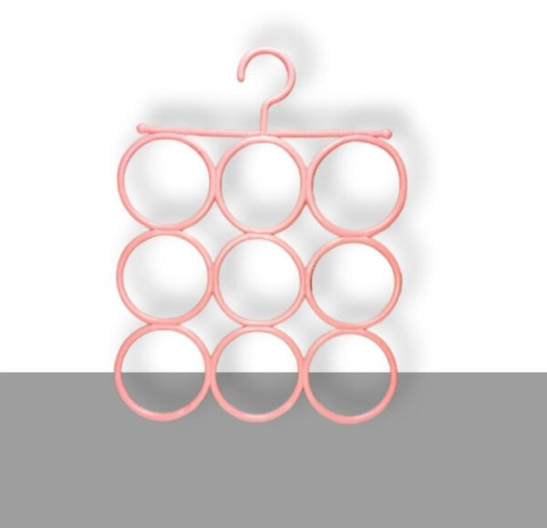 9 Ring Hanger Rack Scarf - for Home Use