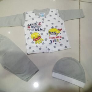 New Born Toddler Suit - Cotton Jersey Baby Suit, Size Zero