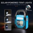 Rechargeable Solar Powered Multifunctional LED Lantern