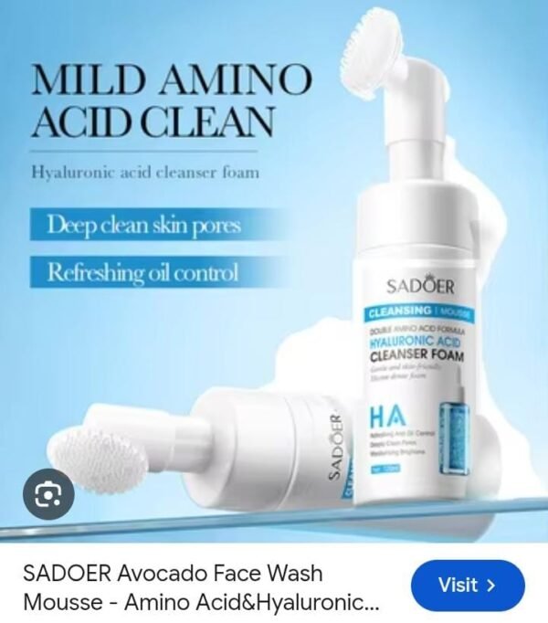 Gentle Cleansing Mousse – Deep Clean Face Wash Foam - view 2