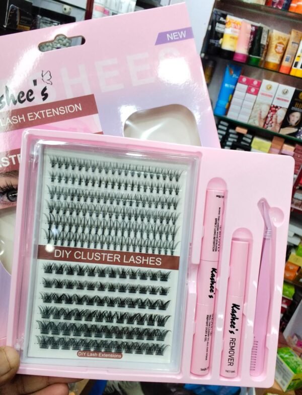 Cluster False Eyelashes Set – Volume Lash Clusters - view 2