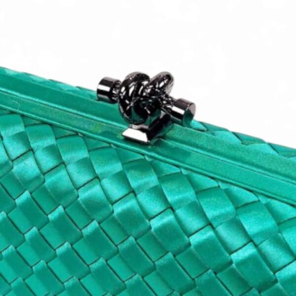 Weave Luxe Woven Clutch - view 8