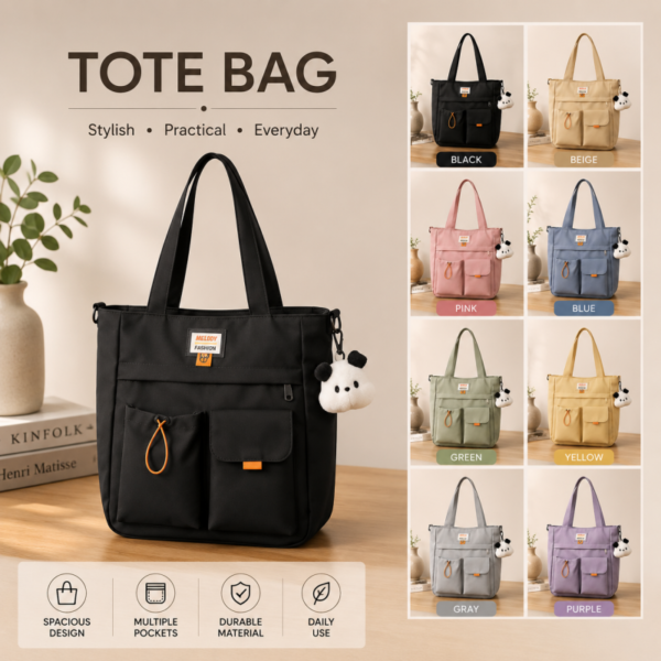 A perfect everyday tote bag designed with spacious compartments deluxe quality and a modern minimalist look Your ideal c