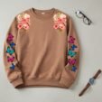 Kids Printed Fleece Sweatshirt - Winter Sweat Shirt