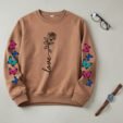 Kids Printed Fleece Sweatshirt - Winter Sweat Shirt