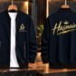 Customize Name Bomber Jacket - Personalized Fleece Zipper Jacket