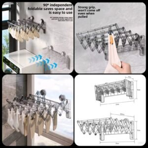 Acrylic Foldable Multipurpose Socks Drying Rack - High Quality