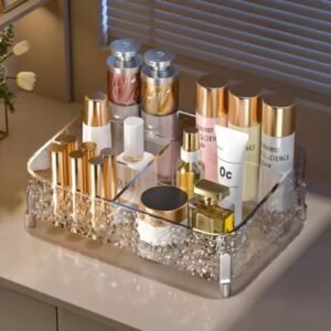 Acrylic Glacier Design Cosmetic Organizer - Online in Pakistan