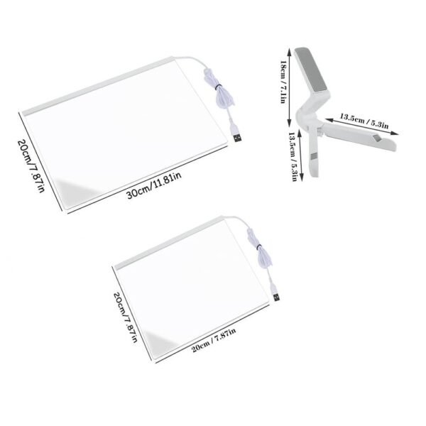 Acrylic Luminescent Lamp (Big Size 20×20) - for Home Use