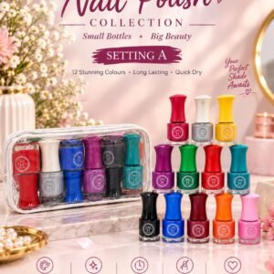 Water Peel Off Nail Polish (12 Pcs Pack