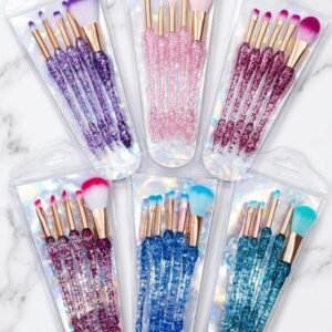 Pouch 05 Pcs Makeup Brush Set