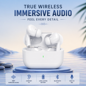 Earbuds White - High Quality