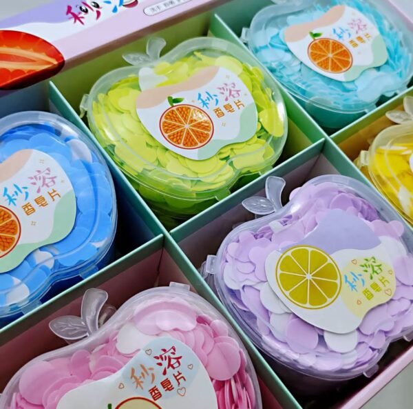 Apple Paper Soap Pocket-Friendly Travel Hand Wash Sheets - Online in Pakistan