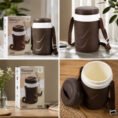 Appollo Riwayat Lunch Carrier Large Tiffin Box 3 steel bowls 1 salad bowl Leak Proof Food Grade Easy to Carry - High Qua