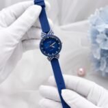 Ladies Fancy Strap Watch – Round Stone Bezel, Colour Options - photo 4