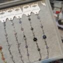 Zircon Bracelets – Assorted Colours, Gold-Tone Chain Bracelets - photo 2