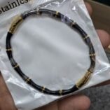 Enamel Bamboo Cuff Bracelet – Assorted Colours - photo 1