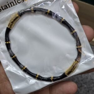 Enamel Bamboo Cuff Bracelet – Assorted Colours - photo 1