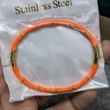 Enamel Bamboo Cuff Bracelet – Assorted Colours - photo 6