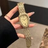 Ladies Snake Dial Stone Watch – 4 Colours, With Gift Box - photo 1