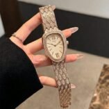 Ladies Snake Dial Stone Watch – 4 Colours, With Gift Box - photo 3