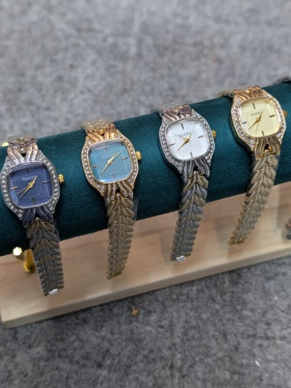 Ladies Snake Dial Stone Watch – 4 Colours, With Gift Box - photo 6