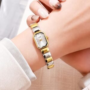Ladies Vintage Octagon Bracelet Watch – Colour Options, Gift Box - photo 1