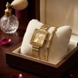 Ladies Square Watch with Trendy Cuff Bangle – Gift Box - photo 2