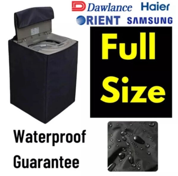 Auto Washing Machine Zipper Cover Full Size Premium Quality