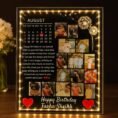 Customized Magic Mirror Photo Frame - LED Name & Picture Frame, 4 Sizes