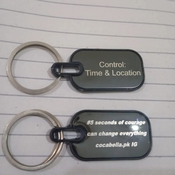 Customized Engraved Keychain - Personalized Name & Text Metal Keychain