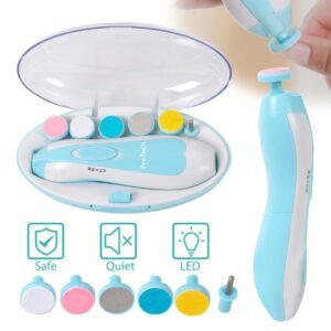 6-in-1 Baby Nail Trimmer - Manicure Machine