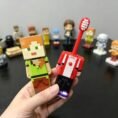 Minecraft Character Push-Up Kids Toothbrush