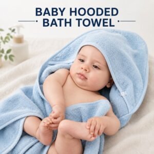 Baby Bathrobe Flannel Cloak Cartoon Soft Hooded Spa Robe Bath Towel - Durable Design